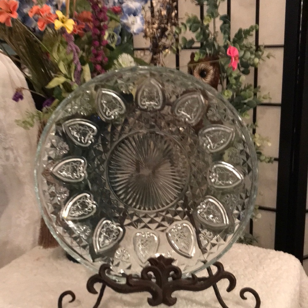 Beautiful Glass Platter